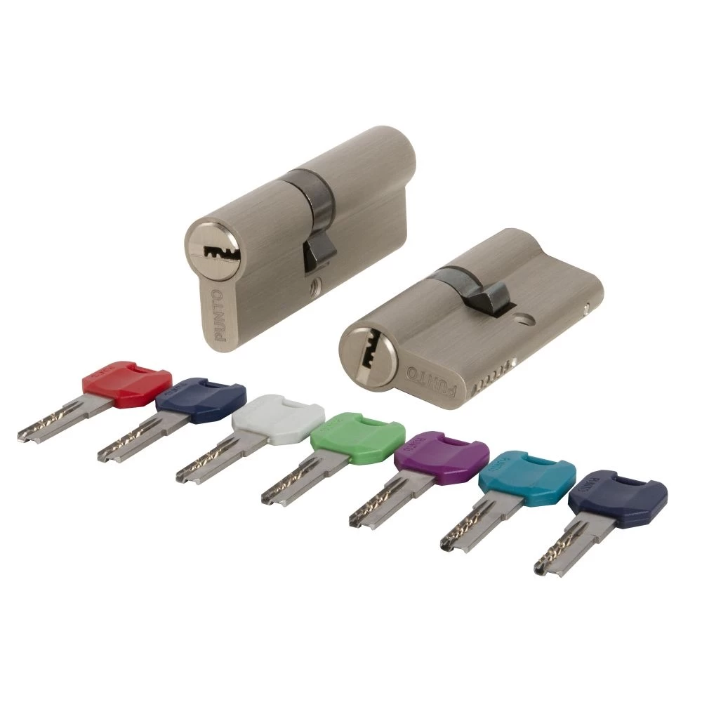 Фото Цилиндровый механизм MaxPro7000Key80mm(35+10+35) SN никель 7key