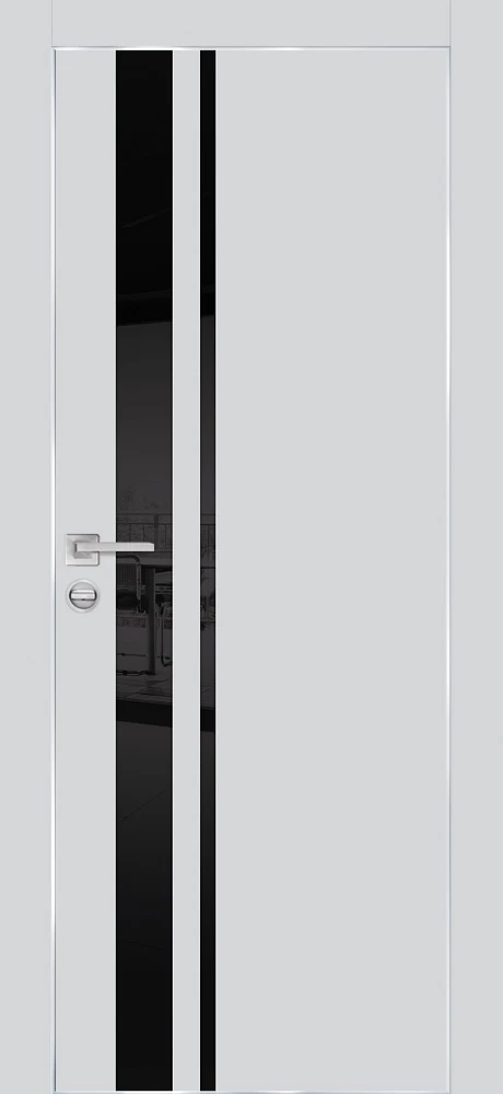 Фото Межкомнатная дверь PX-16  AL кромка с 4-х ст. Сапфир матовый