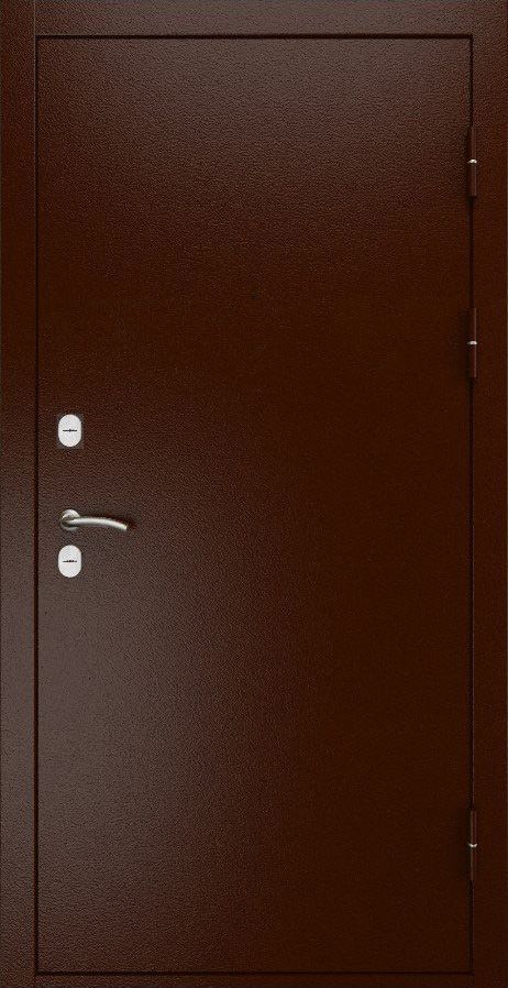 Входная дверь ДвериПРО L Термо Фараон-2 (16мм, светлый мореный дуб) DPRO197057 внешняя сторона